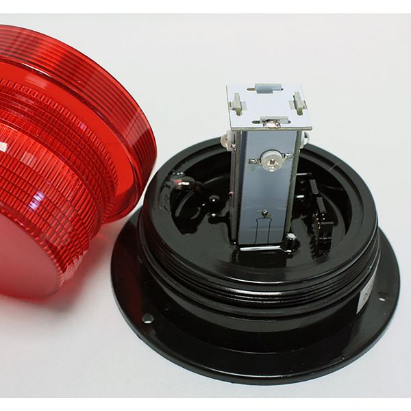 Warning Strobe, Amber, LED, 12 to 90VDC
