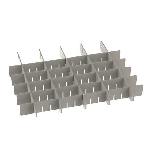 Divider Kit, Egg Crate Style, 3 In, Ea