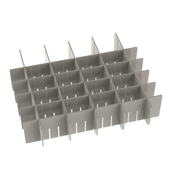 Divider Kit, Egg Crate Style, 6 In, Ea