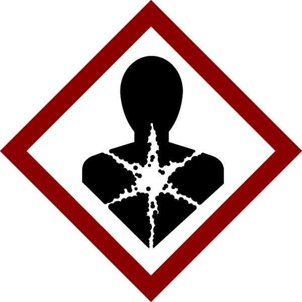 Label, GHS Health Danger, Vinyl, 39/Sheet
