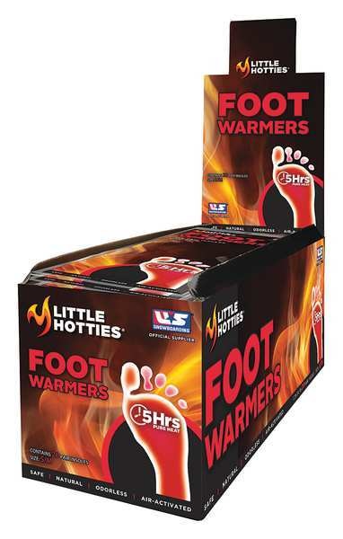 Foot Warmer, 8-3/4 in. L, 2-3/4 in. W, PK20