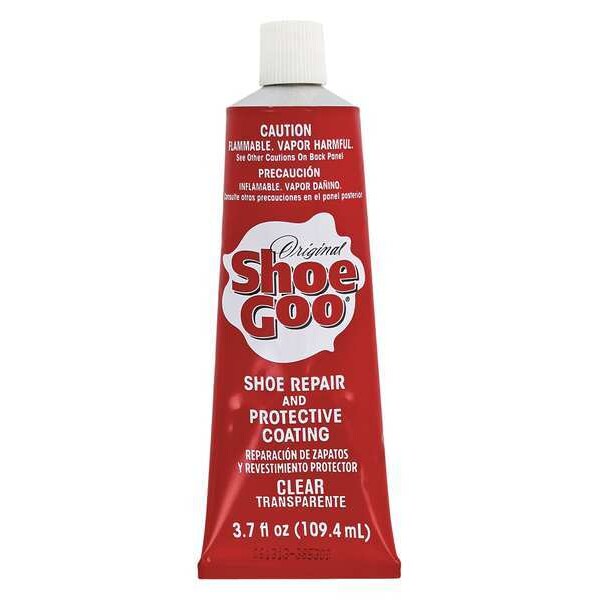 Shoe Repair Glue, Shoe GOO(R) Series, Clear, 24 hr Full Cure, 3.7 oz, Tube