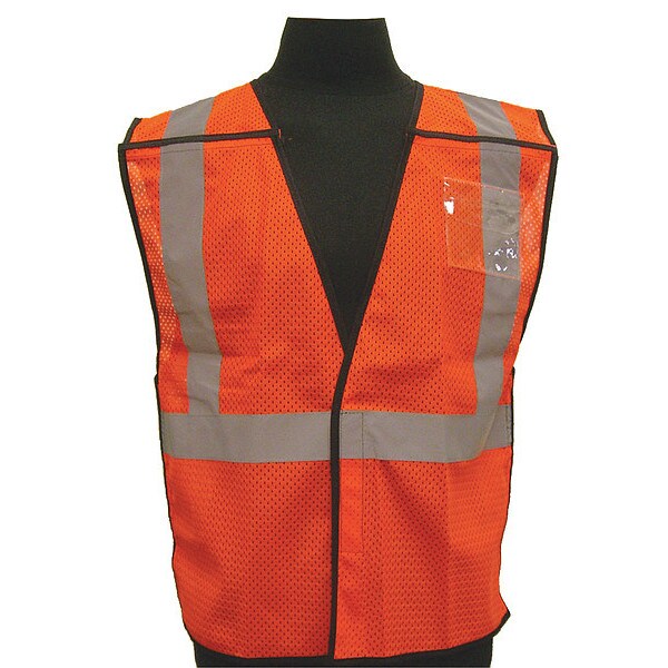 S/M Class 2 High Visibility Vest, Orange