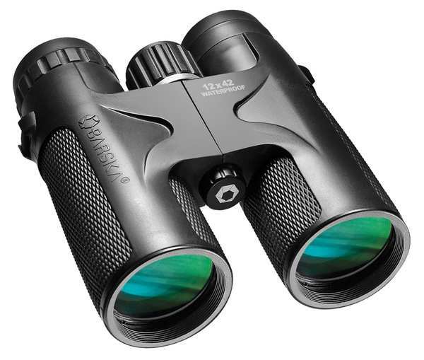 Premium Binocular, 12x Magnification, Roof Prism, 252 ft @ 1000 yd Field of View