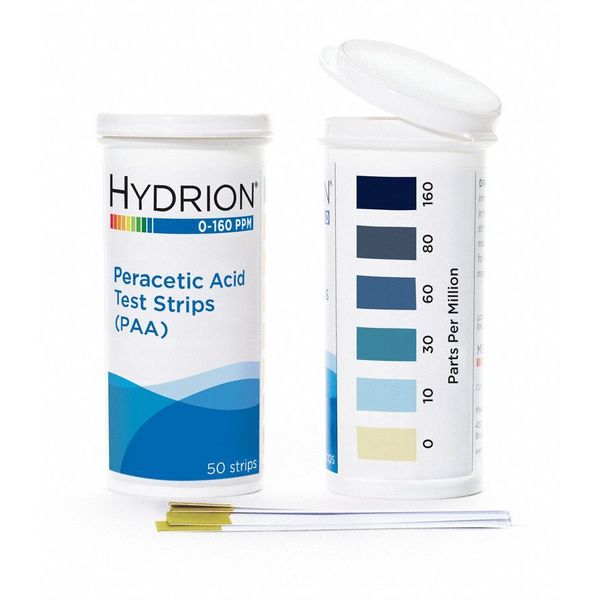 Peracetic Acid Test Strip, 50 Strips