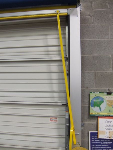 Roll-Up Door, Manual Slide, 10ft Hx10ft W