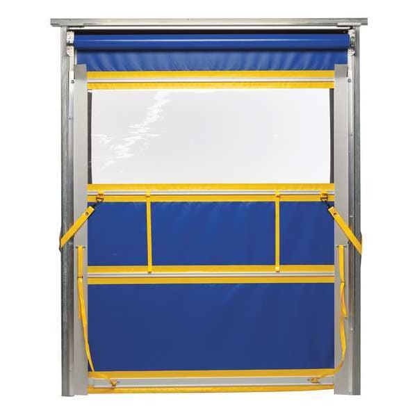 Roll-Up Door, Manual Slide, 10ft H x 8ft W