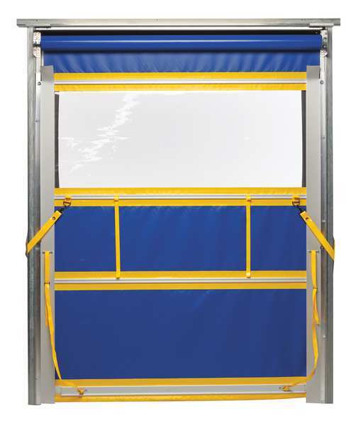 Roll-Up Door, Manual Slide, 8ft H x 8ft W