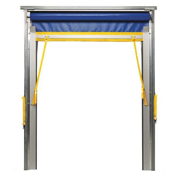 Roll-Up Door, Manual Slide, 10ft H x 8ft W