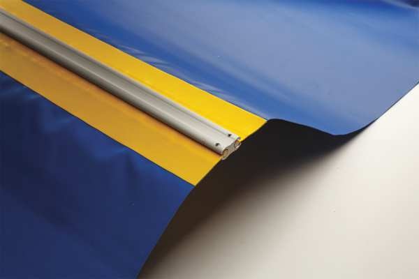 Roll-Up Door, Manual Slide, 8ft H x 8ft W