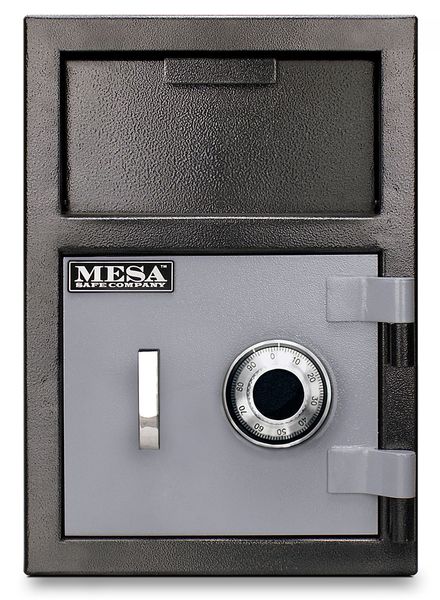Depository Safe, with Combination Dial 82 lb, 0.8 cu ft, Steel