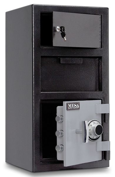 Depository Safe, with Combination Dial 100 lb, 1.5 cu ft, Steel