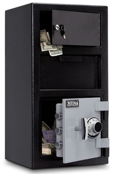 Depository Safe, with Combination Dial 100 lb, 1.5 cu ft, Steel