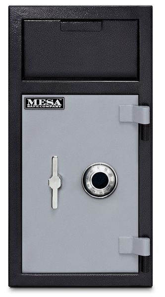 Depository Safe, with Combination Dial 110 lb, 1.4 cu ft, Steel