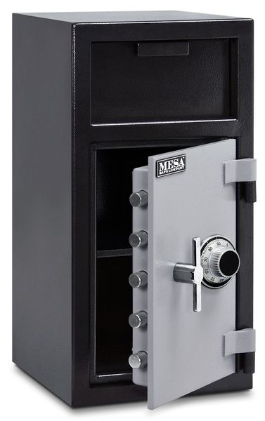 Depository Safe, with Combination Dial 110 lb, 1.4 cu ft, Steel