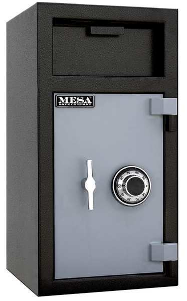 Depository Safe, with Combination Dial 110 lb, 1.4 cu ft, Steel