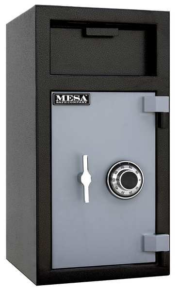 Depository Safe, with Combination Dial 120 lb, 1.3 cu ft, Steel