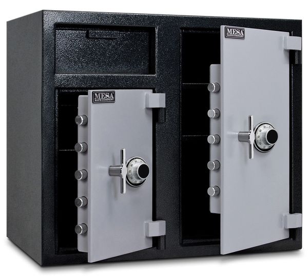 Depository Safe, with Combination Dial 247 lb, 6.7 cu ft, Steel