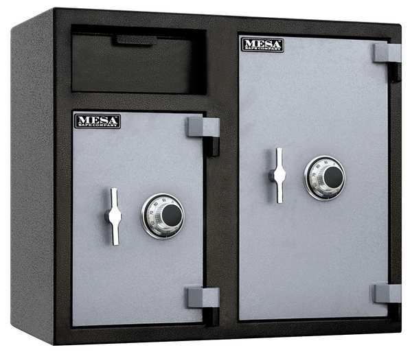 Depository Safe, with Combination Dial 247 lb, 6.7 cu ft, Steel