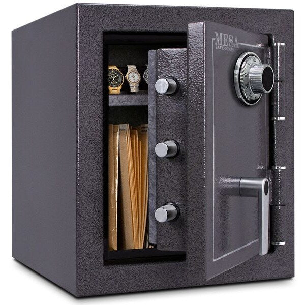 Fire Rated Gun Safe, Combination, 139 lb, 1.7 cu ft, 2 hr., Documents, Records and Valuables