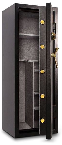 Rifle & Gun Safe, Combination Dial, 502 lbs, 7.9 cu ft, 60 minute Fire Rating