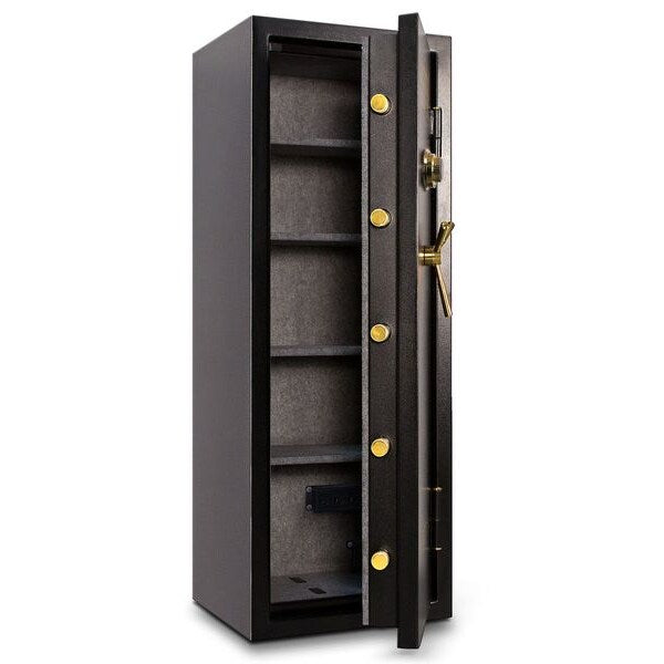 Fire Rated Security Safe, 7.6 cu ft, 551 lb, 1 hr. Fire Rating