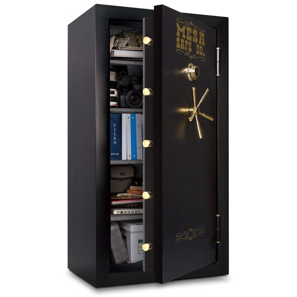 Fire Rated Security Safe, 14 cu ft, 665 lb, 1 hr. Fire Rating