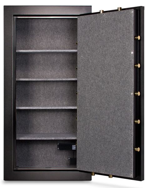 Rifle & Gun Safe, Electronic Lock, 882 lbs, 22.9 cu ft, 60 minute Fire Rating, (42) Rifles