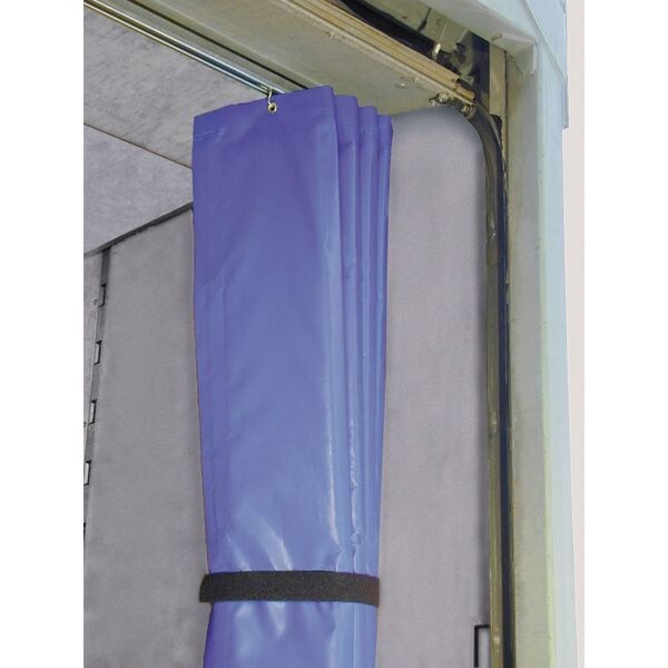 Insulated Truck Curtain, 8 ft H x 8 ft W