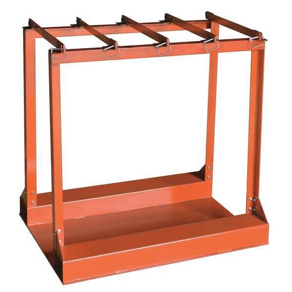 Gas Cylinder Rack, Capacity 8 Cylinders
