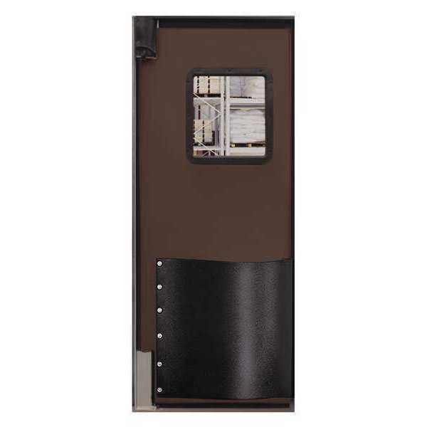 Swinging Door, 7 x 2.5 ft, Chocolate Brown