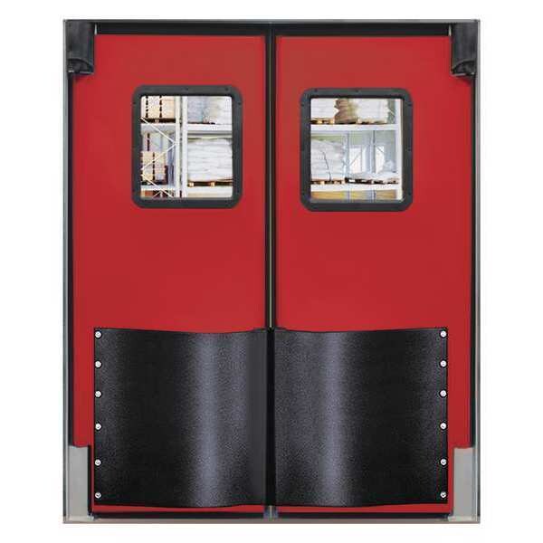 Swinging Dr, 8x8 ft, Red, Polyethylene, PR
