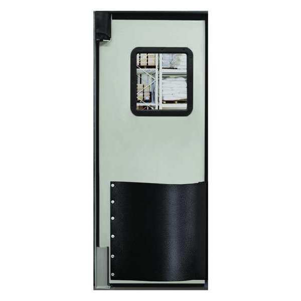 Swinging Door, 7 x 2.5 ft, Cloud Gray