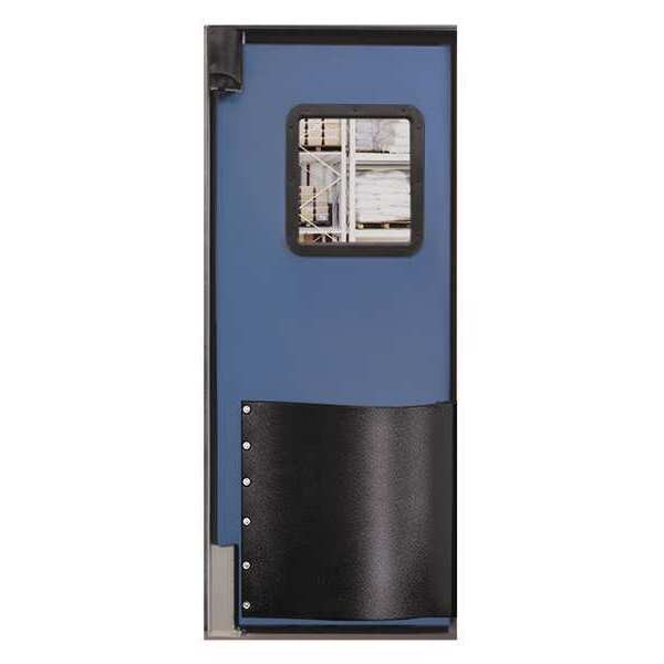 Swinging Door, 7 x 3 ft, Cadet Blue
