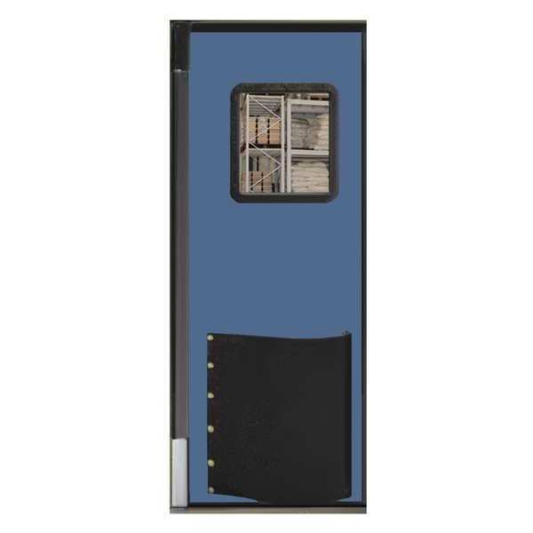 Swinging Door, 7 x 2.5 ft, Cadet Blue