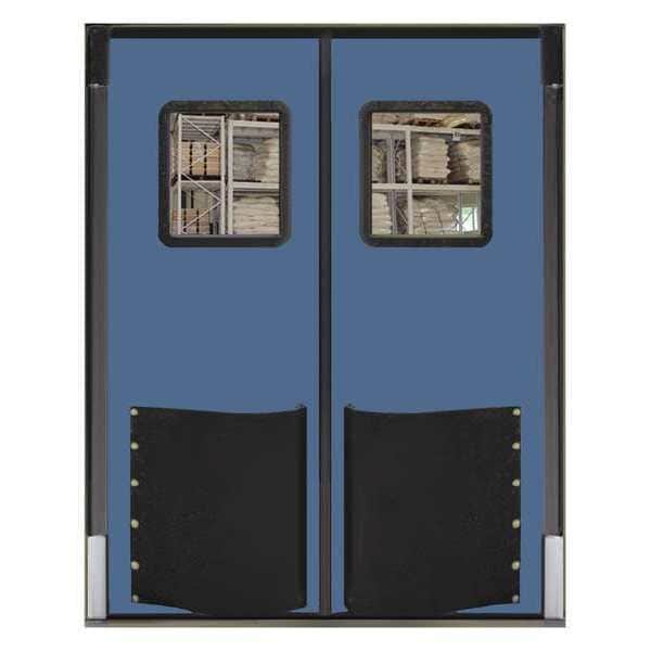 Swinging Door, 8 x 7 ft, Cadet Blue, PR