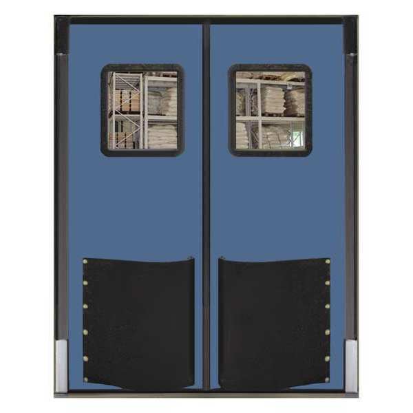 Swinging Door, 8 x 7 ft, Cadet Blue, PR