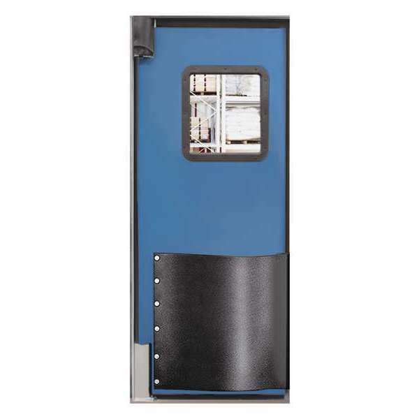 Swinging Door, 8 x 3 ft, Cadet Blue