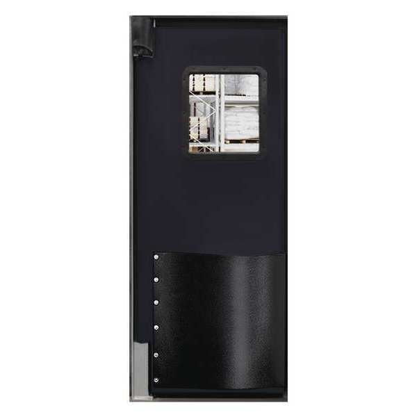 Swinging Door, 7 x 2.5 ft, Black