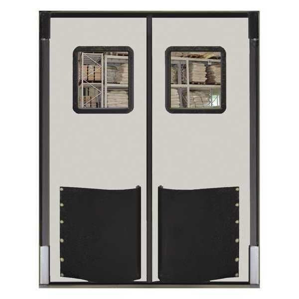 Swinging Door, 7 x 5 ft, Cloud Gray, PR
