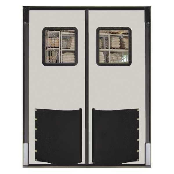 Swinging Door, 8 x 8 ft, Cloud Gray, PR