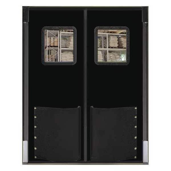 Swinging Door, 10 x 8 ft, Black, PR