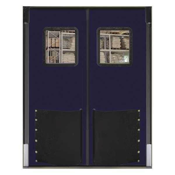 Swinging Door, 8 x 8 ft, Navy Blue, PR
