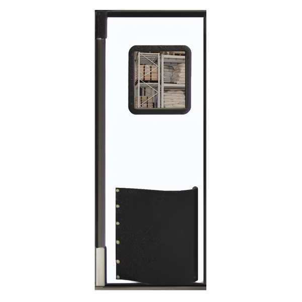 Swinging Door, 8 x 3ft, White, Polyethylene