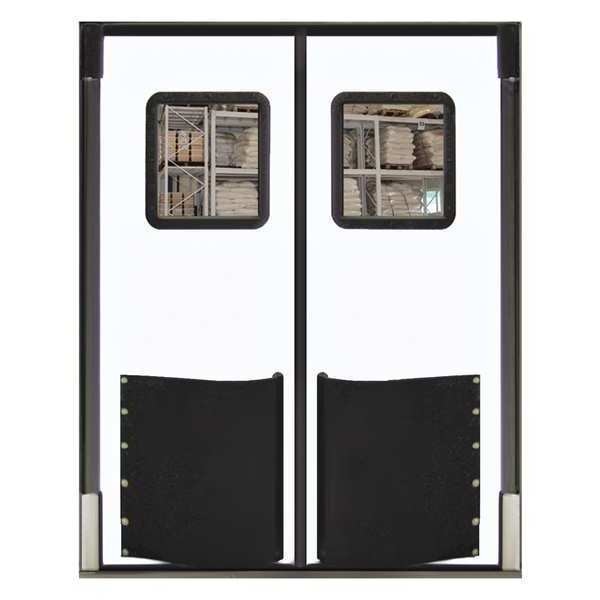 Swinging Dr, 8x8ft, White, Polyethylene, PR