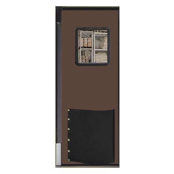 Swinging Door, 8 x 3 ft, Chocolate Brown