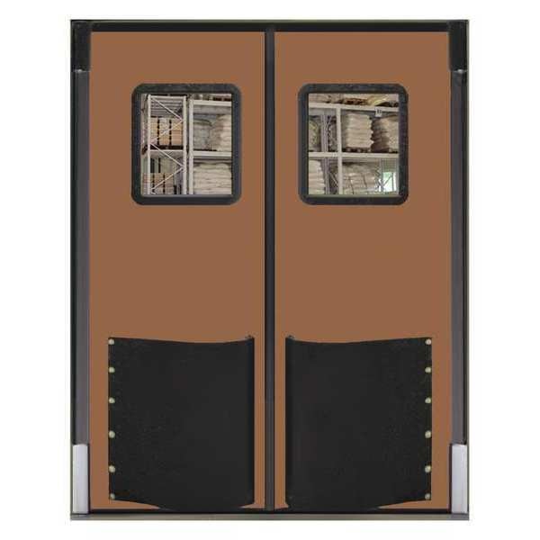 Swinging Door, 7 x 5 ft, Medium Brown, PR