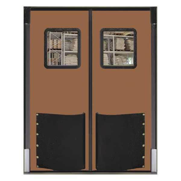 Swinging Door, 10 x 8 ft, Medium Brown, PR
