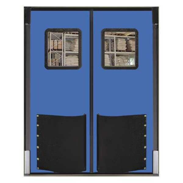 Swinging Door, 8 x 7 ft, Royal Blue, PR