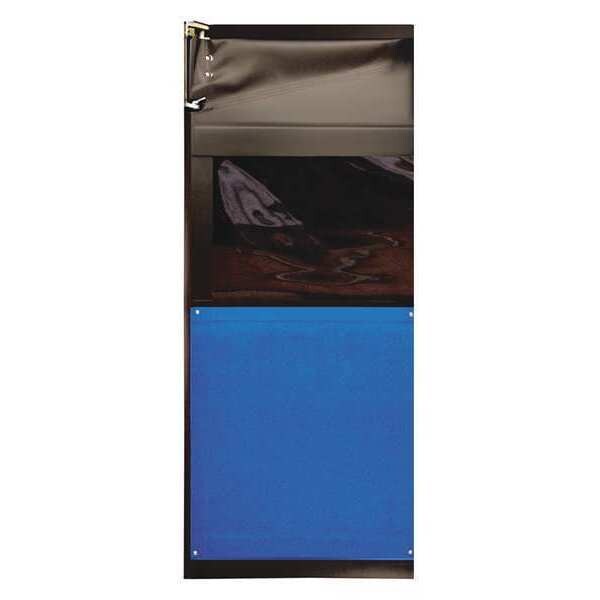 Swinging Door, 7 x 3 ft, Royal Blue, PVC